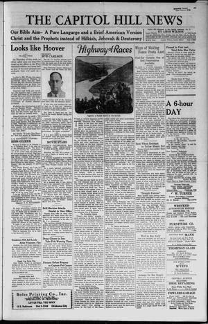 The Capitol Hill News (Oklahoma City, Okla.), Vol. 9, No. 33, Ed. 1 Friday, October 28, 1932