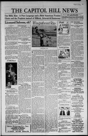 The Capitol Hill News (Oklahoma City, Okla.), Vol. 9, No. 35, Ed. 1 Friday, November 11, 1932