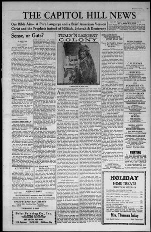The Capitol Hill News (Oklahoma City, Okla.), Vol. 9, No. 40, Ed. 1 Friday, December 16, 1932