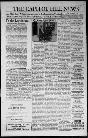 The Capitol Hill News (Oklahoma City, Okla.), Vol. 10, No. 5, Ed. 1 Friday, February 3, 1933