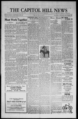 The Capitol Hill News (Oklahoma City, Okla.), Vol. 10, No. 27, Ed. 1 Friday, July 7, 1933