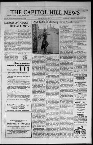 The Capitol Hill News (Oklahoma City, Okla.), Vol. 10, No. 28, Ed. 1 Friday, July 14, 1933
