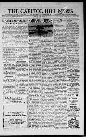 The Capitol Hill News (Oklahoma City, Okla.), Vol. 10, No. 32, Ed. 1 Friday, August 11, 1933