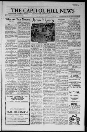 The Capitol Hill News (Oklahoma City, Okla.), Vol. 10, No. 34, Ed. 1 Friday, August 25, 1933