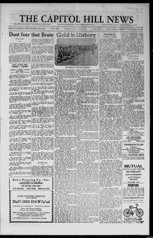 The Capitol Hill News (Oklahoma City, Okla.), Vol. 10, No. 36, Ed. 1 Friday, September 8, 1933