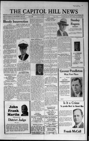 The Capitol Hill News (Oklahoma City, Okla.), Vol. 29, No. 29, Ed. 1 Friday, July 20, 1934