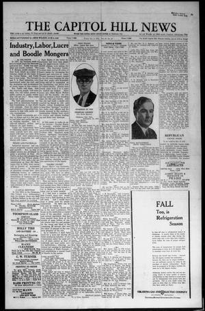 The Capitol Hill News (Oklahoma City, Okla.), Vol. 29, No. 40, Ed. 1 Friday, October 5, 1934