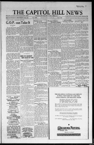 The Capitol Hill News (Oklahoma City, Okla.), Vol. 29, No. 45, Ed. 1 Friday, November 9, 1934
