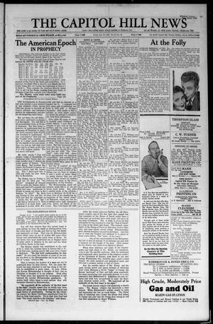 The Capitol Hill News (Oklahoma City, Okla.), Vol. 29, No. 48, Ed. 1 Friday, November 30, 1934