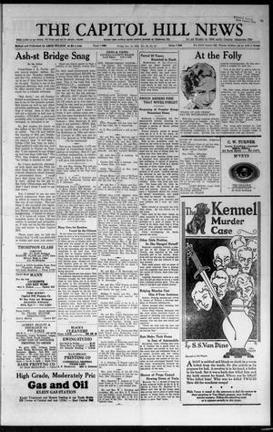 Primary view of object titled 'The Capitol Hill News (Oklahoma City, Okla.), Vol. 29, No. 50, Ed. 1 Friday, December 14, 1934'.