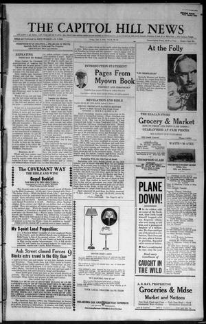 Primary view of object titled 'The Capitol Hill News (Oklahoma City, Okla.), Vol. 30, No. 49, Ed. 1 Friday, December 6, 1935'.