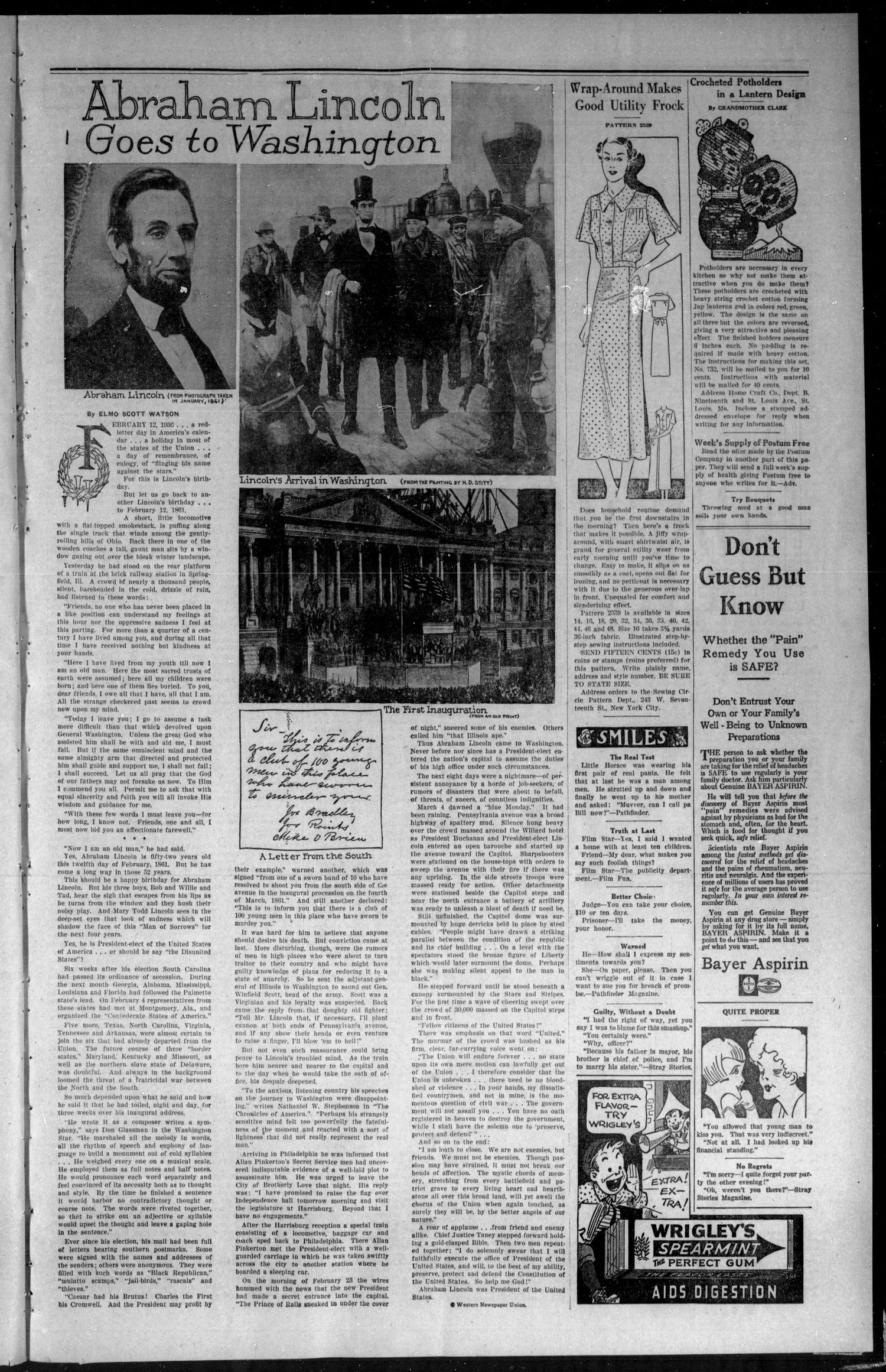 The Capitol Hill News (Oklahoma City, Okla.), Vol. 31, No. 4, Ed. 1 Friday, January 24, 1936
                                                
                                                    [Sequence #]: 3 of 8
                                                