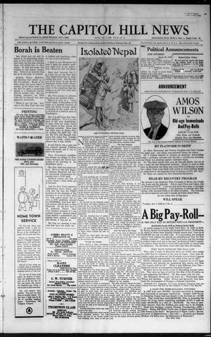 The Capitol Hill News (Oklahoma City, Okla.), Vol. 31, No. 14, Ed. 1 Friday, April 3, 1936