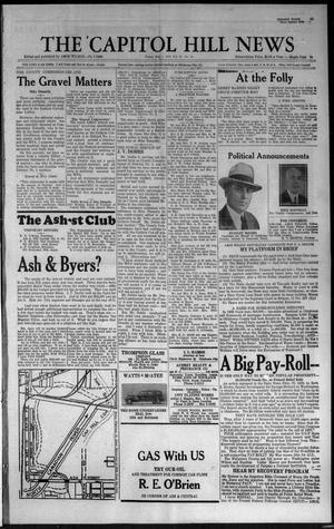 The Capitol Hill News (Oklahoma City, Okla.), Vol. 31, No. 18, Ed. 1 Friday, May 1, 1936
