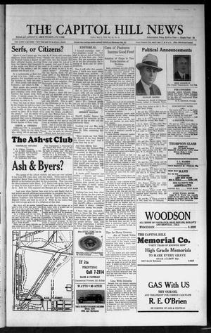 The Capitol Hill News (Oklahoma City, Okla.), Vol. 31, No. 19, Ed. 1 Friday, May 8, 1936