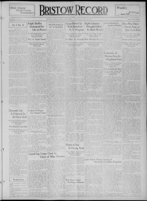 Bristow Record (Bristow, Okla.), Vol. 25, No. 40, Ed. 1 Thursday, September 16, 1926