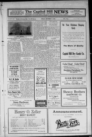 The Capitol Hill News (Oklahoma City, Okla.), Vol. 20, No. 18, Ed. 1 Friday, December 9, 1921