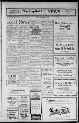 The Capitol Hill News (Oklahoma City, Okla.), Vol. 20, No. 21, Ed. 1 Friday, December 30, 1921