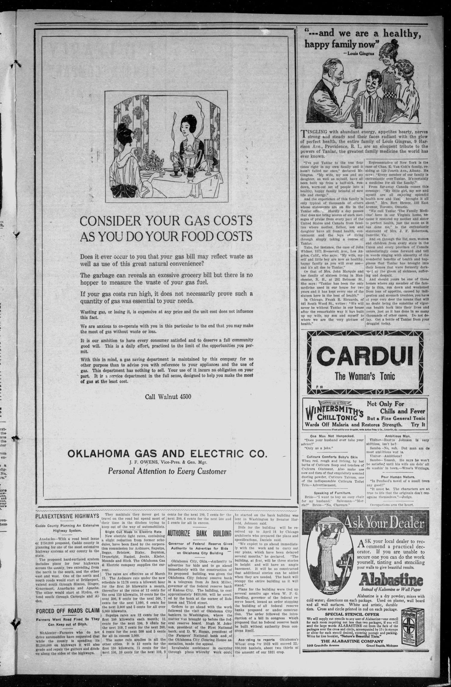 The Capitol Hill Junior District News (Oklahoma City, Okla.), Vol. 20, No. 36, Ed. 1 Wednesday, April 12, 1922
                                                
                                                    [Sequence #]: 3 of 8
                                                