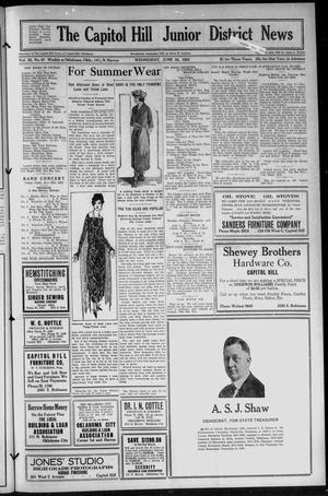The Capitol Hill Junior District News (Oklahoma City, Okla.), Vol. 20, No. 47, Ed. 1 Wednesday, June 28, 1922