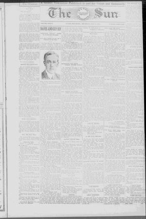 Primary view of object titled 'The Yukon Oklahoma Sun (Yukon, Okla.), Vol. 30, No. 41, Ed. 1 Thursday, July 10, 1924'.