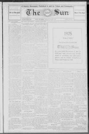 The Yukon Oklahoma Sun (Yukon, Okla.), Vol. 31, No. 14, Ed. 1 Thursday, January 1, 1925