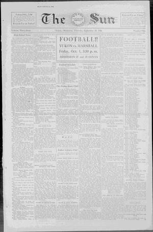The Yukon Oklahoma Sun (Yukon, Okla.), Vol. 33, No. 1, Ed. 1 Thursday, September 30, 1926