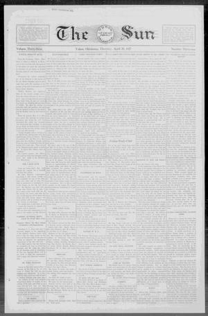 The Yukon Oklahoma Sun (Yukon, Okla.), Vol. 33, No. 31, Ed. 1 Thursday, April 28, 1927