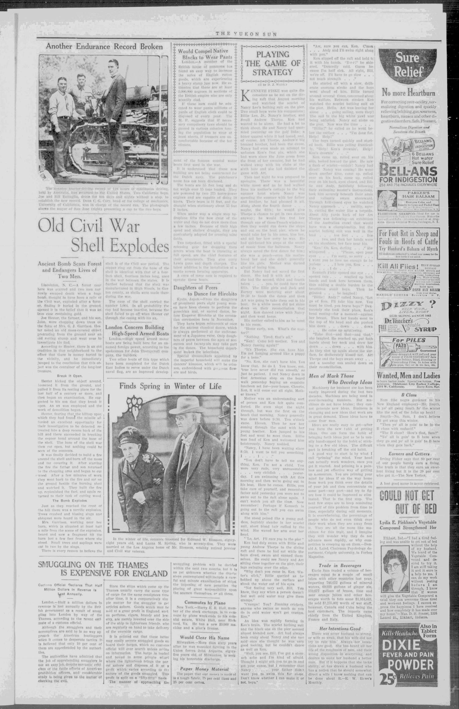 The Yukon Oklahoma Sun (Yukon, Okla.), Vol. 34, No. 36, Ed. 1 Thursday, May 31, 1928
                                                
                                                    [Sequence #]: 3 of 8
                                                