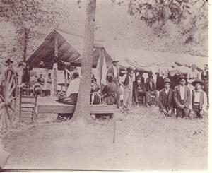 Choctaw Religious Camp in McCurtain County