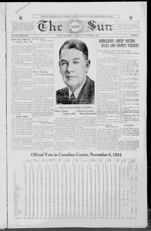 The Yukon Oklahoma Sun (Yukon, Okla.), Vol. 41, No. 4, Ed. 1 Thursday, November 8, 1934