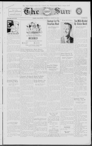 Primary view of object titled 'The Yukon Oklahoma Sun (Yukon, Okla.), Vol. 56, No. 25, Ed. 1 Thursday, August 18, 1949'.