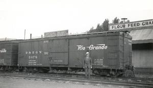 Denver & Rio Grande Western (DRGW) Boxcar 3478