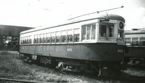 Primary view of object titled 'Oklahoma Railway Company (ORY) Streetcar 401'.