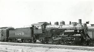 Primary view of object titled 'Santa Fe (ATSF) 1483'.