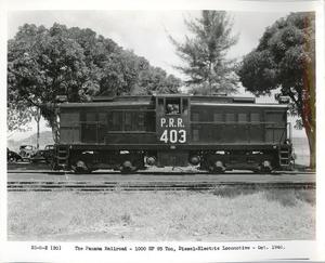 Primary view of object titled 'Panama Railroad (PRR) 403 Diesel-Electric'.