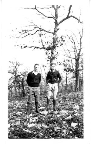 Primary view of object titled 'Oklahoma Flood Control Survey Members Posing'.