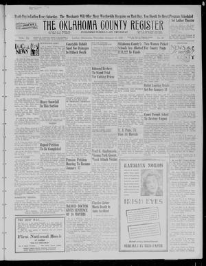 The Oklahoma County Register (Luther, Okla.), Vol. 40, No. 30, Ed. 1 Thursday, January 11, 1940