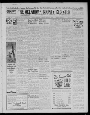 The Oklahoma County Register (Luther, Okla.), Vol. 40, No. 40, Ed. 1 Thursday, March 21, 1940