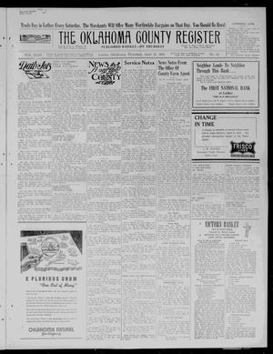 The Oklahoma County Register (Luther, Okla.), Vol. 43, No. 44, Ed. 1 Thursday, April 15, 1943