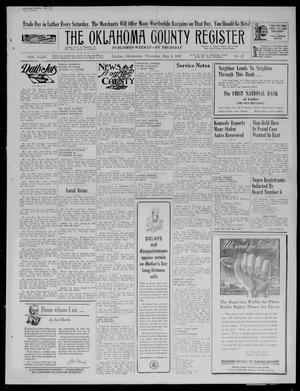 The Oklahoma County Register (Luther, Okla.), Vol. 43, No. 47, Ed. 1 Thursday, May 6, 1943