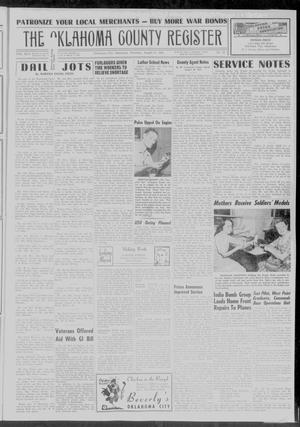 The Oklahoma County Register (Oklahoma City, Okla.), Vol. 45, No. 12, Ed. 1 Thursday, August 31, 1944