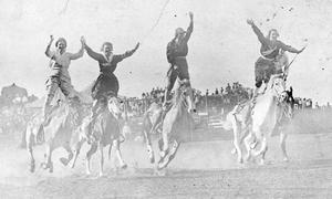 Women Performing on Horseback