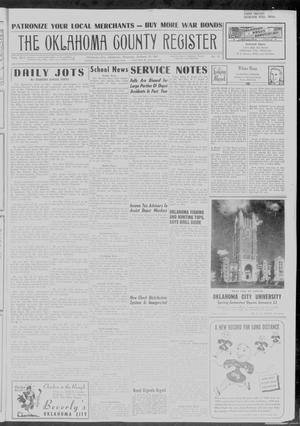 The Oklahoma County Register (Oklahoma City, Okla.), Vol. 45, No. 32, Ed. 1 Thursday, January 18, 1945