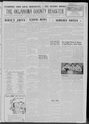 The Oklahoma County Register (Oklahoma City, Okla.), Vol. 46, No. 18, Ed. 1 Thursday, October 18, 1945