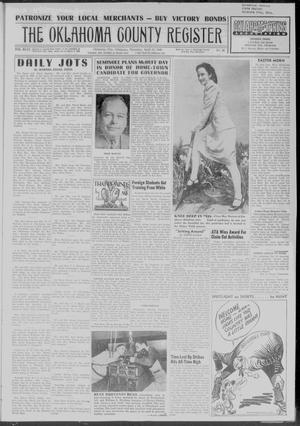 The Oklahoma County Register (Oklahoma City, Okla.), Vol. 46, No. 44, Ed. 1 Thursday, April 18, 1946