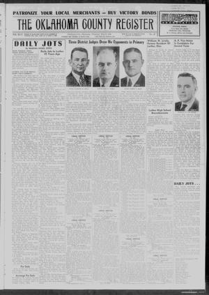 The Oklahoma County Register (Oklahoma City, Okla.), Vol. 46, No. 47, Ed. 1 Thursday, May 9, 1946