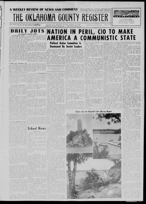 The Oklahoma County Register (Oklahoma City, Okla.), Vol. 47, No. 17, Ed. 1 Thursday, October 10, 1946