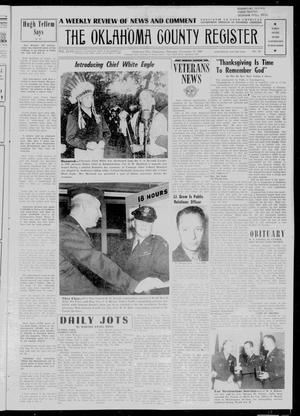 The Oklahoma County Register (Oklahoma City, Okla.), Vol. 47, No. 23, Ed. 1 Thursday, November 21, 1946