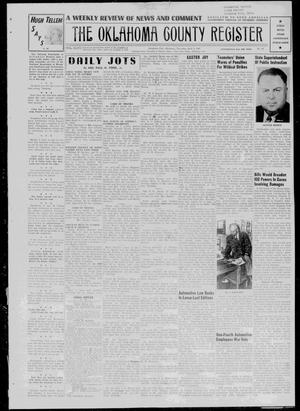 The Oklahoma County Register (Oklahoma City, Okla.), Vol. 47, No. 42, Ed. 1 Thursday, April 3, 1947